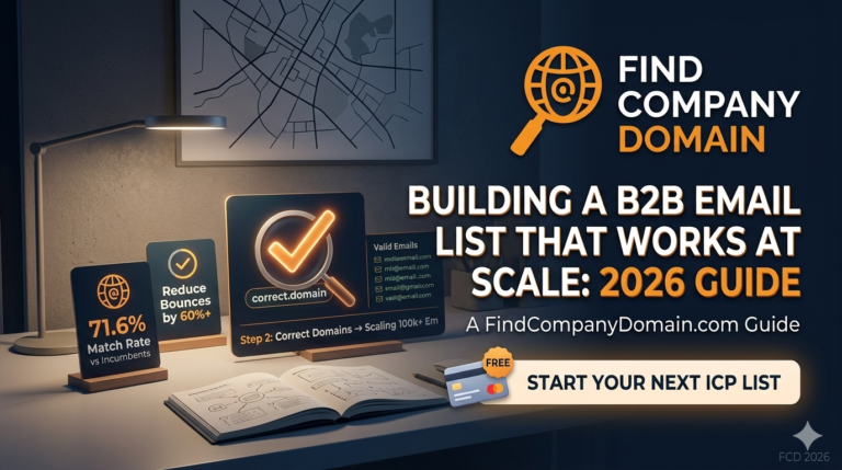 How to Build a B2B Email List That Actually Works at Scale
