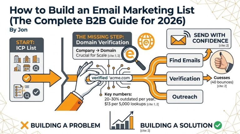 How to Build an Email Marketing List (The Complete B2B Guide for 2026)