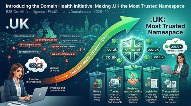 Introducing the Domain Health Initiative: Making .UK the Most Trusted Namespace
