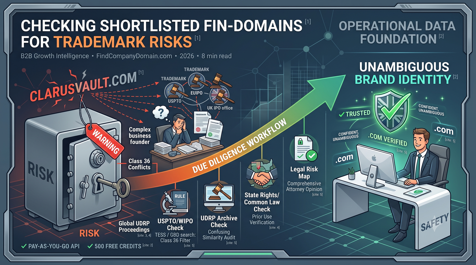 How to Check If Your Shortlisted Financial Domain Has Trademark Risks